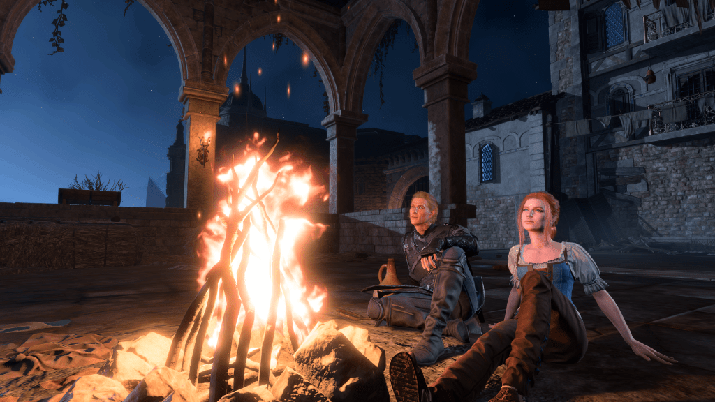 A reflective moment if there ever was one.